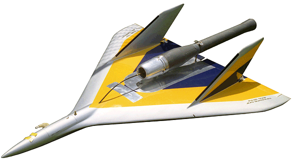 Pulse jet store rc plane